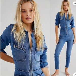 Denim Blue Women's Jumpsuit
